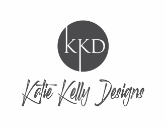Katie Kelly Designs logo design by up2date