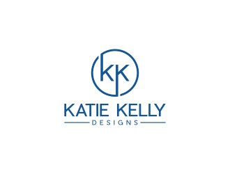 Katie Kelly Designs logo design by RIANW