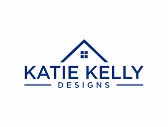 Katie Kelly Designs logo design by bombers