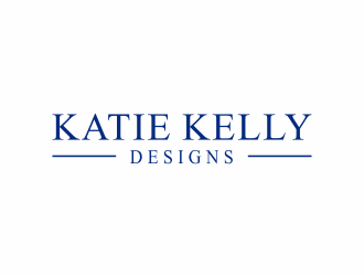 Katie Kelly Designs logo design by bombers