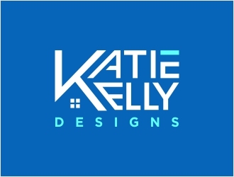Katie Kelly Designs logo design by Shabbir