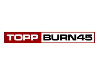 Topp Burn45 logo design by p0peye