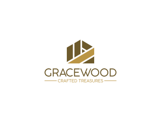 GraceWood Crafted Treasures logo design by RIANW