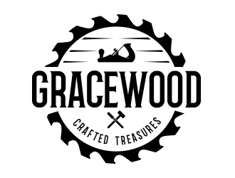 GraceWood Crafted Treasures logo design by cikiyunn