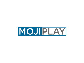 MojiPlay logo design by logitec