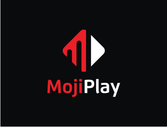 MojiPlay logo design by ohtani15