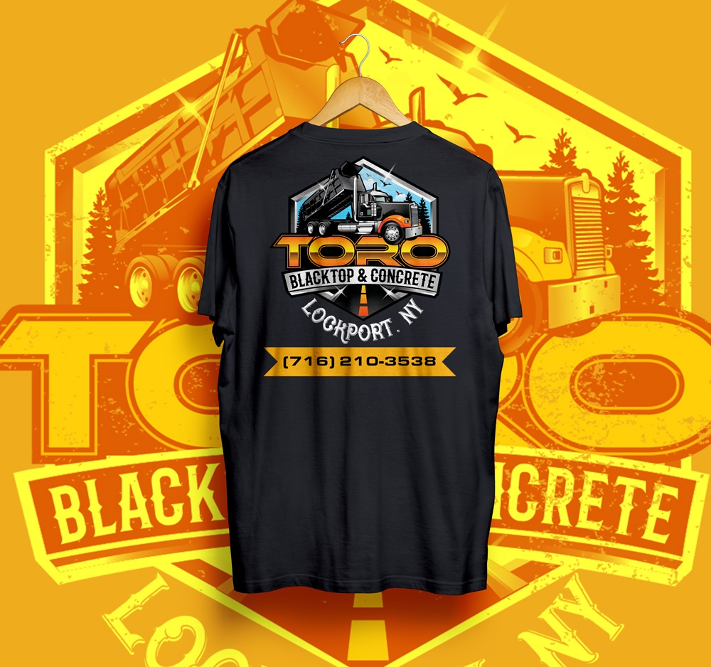Toro Blacktop & Concrete logo design by Srikandi
