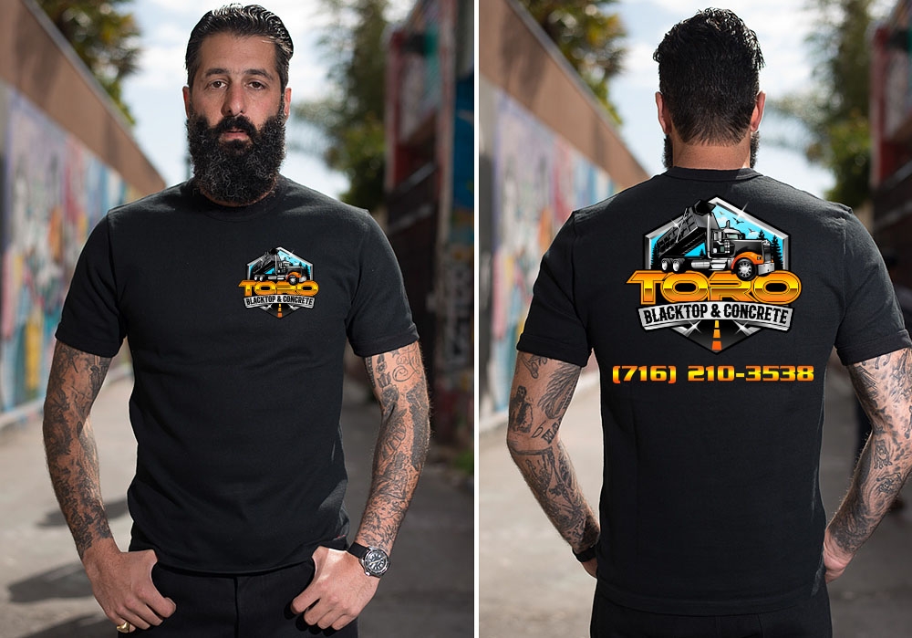 Toro Blacktop & Concrete logo design by bulatITA