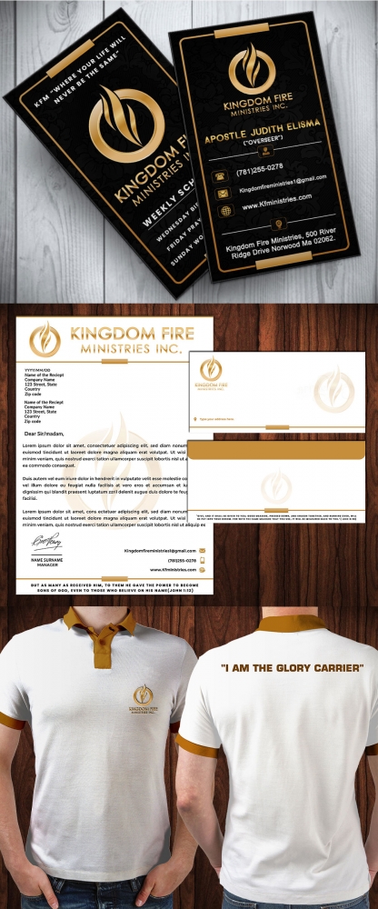 kingdom fire ministries inc logo design by MastersDesigns