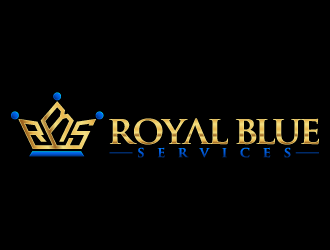 Royal Blue Services logo design by lestatic22