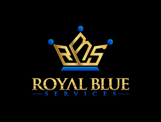 Royal Blue Services logo design by lestatic22