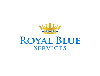 Royal Blue Services logo design by nandoxraf