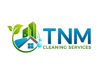 TNM Cleaning Services logo design by J0s3Ph
