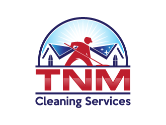 TNM Cleaning Services logo design by enan+graphics