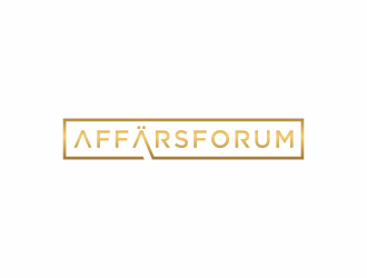Affärsforum logo design by checx