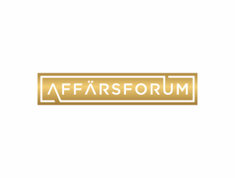 Affärsforum logo design by checx