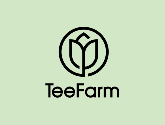 Tee Farm logo design by AisRafa