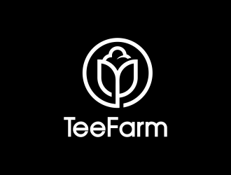 Tee Farm logo design by AisRafa