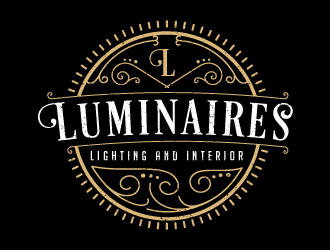 Luminaires logo design by akilis13