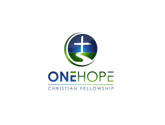 One Hope Christian Fellowship logo design by haidar