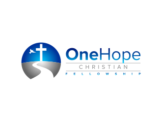 One Hope Christian Fellowship logo design by ubai popi