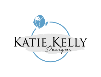 Katie Kelly Designs logo design by Gwerth