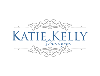 Katie Kelly Designs logo design by Gwerth