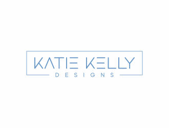Katie Kelly Designs logo design by HeGel
