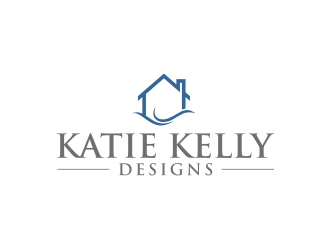 Katie Kelly Designs logo design by RatuCempaka