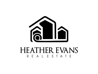 Heather Evans logo design by JessicaLopes