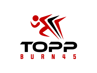 Topp Burn45 logo design by JessicaLopes