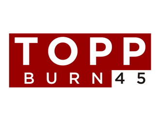 Topp Burn45 logo design by clayjensen