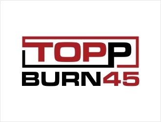 Topp Burn45 logo design by Shabbir