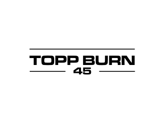 Topp Burn45 logo design by Barkah