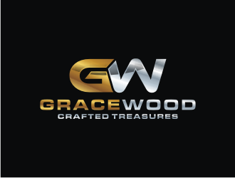 GraceWood Crafted Treasures logo design by bricton