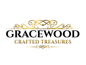 GraceWood Crafted Treasures logo design by Suvendu