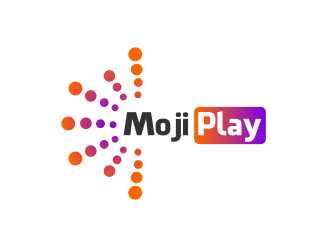 MojiPlay logo design by serprimero