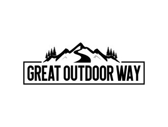 Great Outdoor Way logo design by done