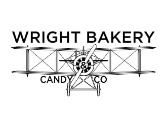 Wright Bakery & Candy Co logo design by dibyo