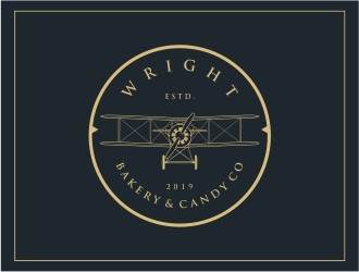 Wright Bakery & Candy Co logo design by Alfatih05