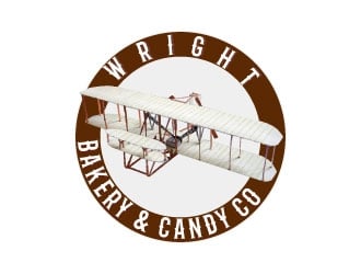 Wright Bakery & Candy Co logo design by AYATA