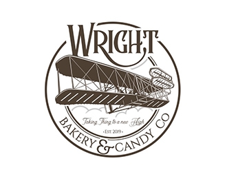 Wright Bakery & Candy Co logo design by veron