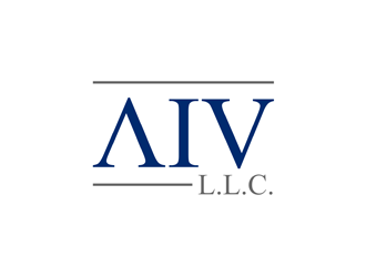 AIV L.L.C. logo design by alby