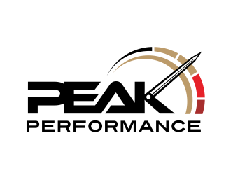 Peak Performance logo design by AisRafa