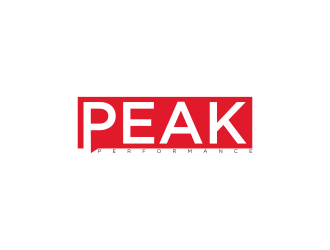 Peak Performance logo design by KaySa