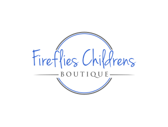 Fireflies Childrens Boutique logo design by johana