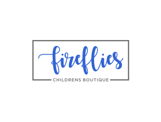 Fireflies Childrens Boutique logo design by johana