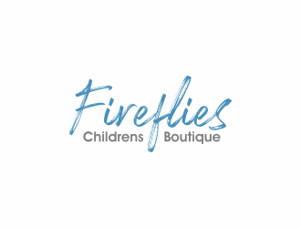 Fireflies Childrens Boutique logo design by checx