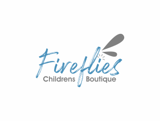 Fireflies Childrens Boutique logo design by checx