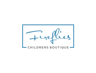 Fireflies Childrens Boutique logo design by alby